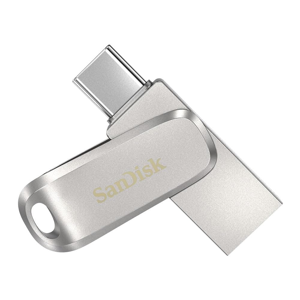 SanDisk Ultra Dual Drive Luxe 64GB USB Type-C Flash Drive SanDisk Ultra Dual Drive Luxe 64GB USB Type-C Flash Drive SDDDC4-064G-G46