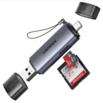 Ugreen CM185 USB-C & USB-A 3.0 SD/TF Card Reader 5Gbps