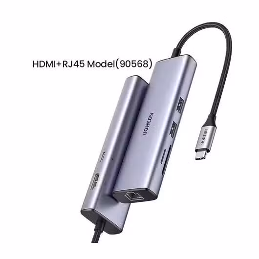 UGREEN UG-90568 CM512 7-in-1 Multifunction Adapter
