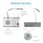 Secureye RL-9909 Two-Way Window Intercom System, Dual-Way Audio, 3W Speaker RL-9909