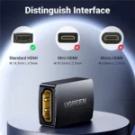Ugreen 20107 HDMI Adapter Female to Female 4K 60Hz Coupler - Image 3