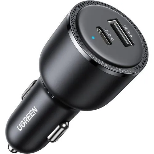 Ugreen EC701 63W Dual Port PD 45W and QC 18W Fast Car Charger