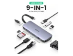 Ugreen CM498 9-in-1 USB-C Hub 4K HDMI Gigabit Ethernet 100W PD