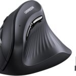 Ugreen MU008 Multi-mode Vertical Mouse, 4000 DPI, Bluetooth 5.0 & 2.4GHz