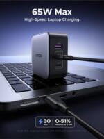 Ugreen CD296 65W GaN 3-Port Fast Charger UG- 90409