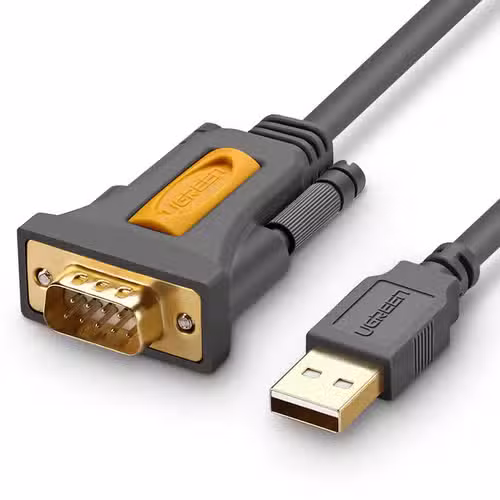 Ugreen CR104 USB to RS232 DB9 Serial Adapter 1.5m
