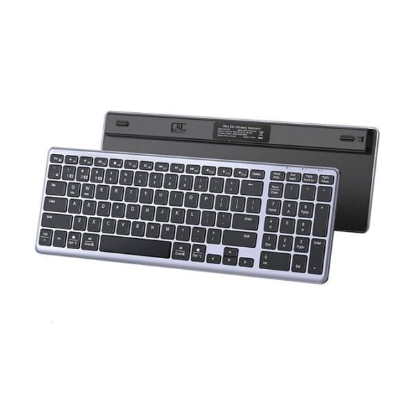 Ugreen KU005 Ultra Slim Wireless Keyboard, 2.4GHz RF, 104-Key Layout