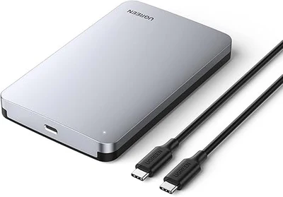Ugreen CM300 2.5" SATA to USB-C 3.1 Gen 2 Aluminum HDD SSD Enclosure