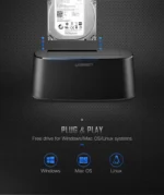 Ugreen UG-50857 USB 3.0 to SATA Dual-Bay Hard Drive Duplicator