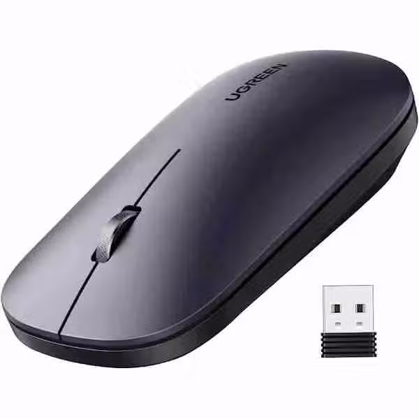 Ugreen MU001 Portable Wireless Mouse 4000 DPI Silent Click