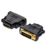 Vention DVI(24+1) Male to HDMI Female Adapter 1080p Black