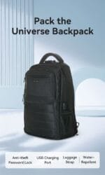 Vention 15.6" Laptop Backpack 45x30x15cm Black KRMB0