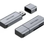 Vention 2-in-1 USB 3.0 Card Reader SD/TF 5Gbps Aluminum CLIH0