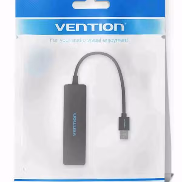 Vention 4-Port USB Hub 5Gbps 0.15m Black