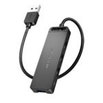 Vention 4-Port USB Hub 5Gbps 0.15m Black CHKBB