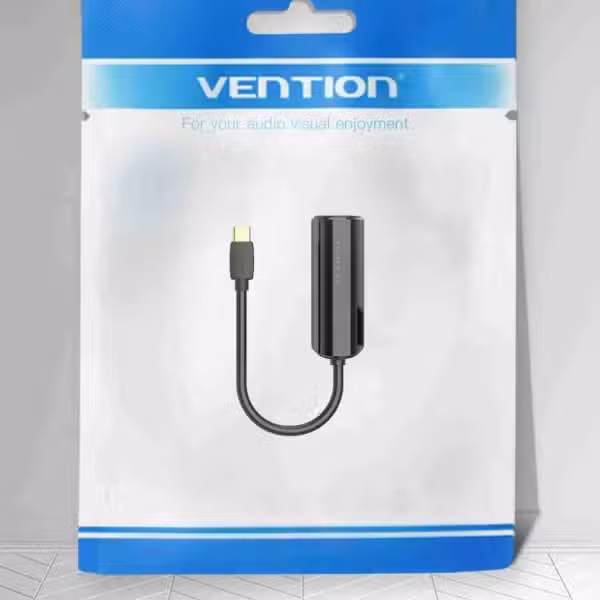 Vention CFABB USB-C to 100Mbps Ethernet Adapter 0.15m
