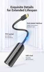 Vention CFABB USB-C to 100Mbps Ethernet Adapter 0.15m CFABB