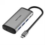 Vention CNBHB USB-C 5-in-1 Docking Station HDMI 4K 3x USB 3.0 PD 100W