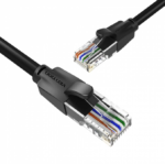 Vention Cat.6 UTP Patch Cable 1.5M Black 1000Mbps IBKBG