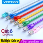 Vention Cat.6 UTP Patch Cable 1M Red 1000Mbps IBERF