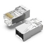 Vention Cat.6A FTP RJ45 Shielded Modular Plug 100-Pack IDFR0-100