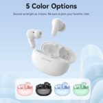 Vention Elf E01 Bluetooth 5.3 Wireless Earbuds, 21H Playtime, IPX4 - Blue NBFSO