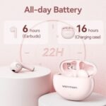 Vention Elf E06 Bluetooth 5.3 True Wireless Earbuds Pink NBKPO