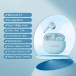 Vention Elf E06 TWS Earbuds Bluetooth 5.3 Blue NBKSO