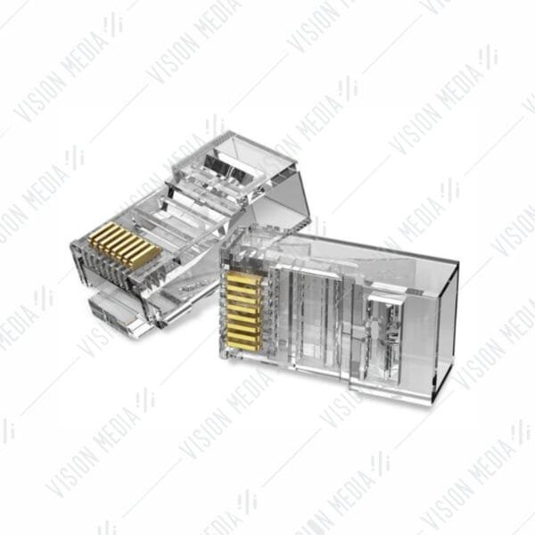 Vention IDBR0-100 Cat5e UTP RJ45 Modular Plug 100 Pack IDBR0-100