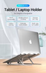 Vention KDLIO Aluminum Alloy Adjustable Laptop Stand - Silver KDLIO