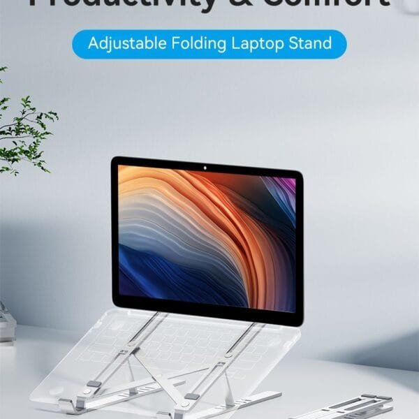 Vention KDLIO Aluminum Alloy Adjustable Laptop Stand - Silver KDLIO