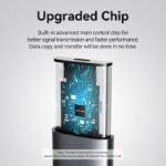 Vention KPFH0 M.2 NGFF SSD Enclosure USB 3.1 Gen 2 Type-C KPFH0