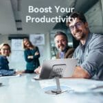 Vention KSDH0 Articulating Desk Phone Stand 360° Rotatable Aluminum Alloy KSDH0