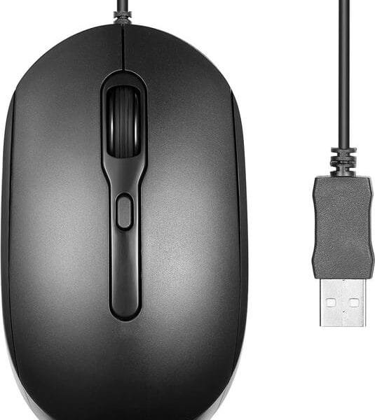 Vention KTABG 3-Button Wired Optical Mouse 1000 DPI KTABG