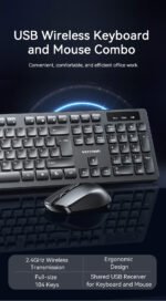 Vention KTCBO-EN Keyboard Combo Wired Full-Sized Slim US Layout KTCBO-EN