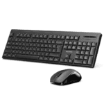 Vention KTZB0-EN Wireless Keyboard and Mouse Combo, 2.4GHz, 1600 DPI, US Layout KTZB0-EN