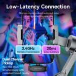 Vention NCBB0 USB-C Wireless Lavalier Microphone 2-Pack 2.4GHz NCBB0