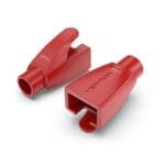 Vention RJ45 Strain Relief Boots Red PVC 100-Pack IODR0-100