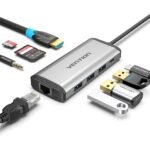Vention THAHB 9-in-1 USB-C Docking Station 4K HDMI RJ45 87W PD THAHB