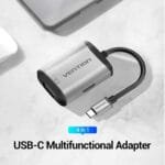 Vention TOAHB 4-in-1 USB-C Hub 4K HDMI VGA TOAHB
