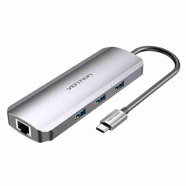 Vention TOLHB 9-in-1 USB-C Docking Station 100W PD 4K HDMI RJ45