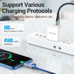 Vention USB 2.0 2-in-1 Micro-B and USB-C 3A Cable 0.5M Gray CQEHD CQEHD