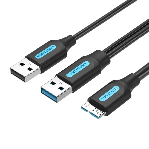 Vention USB 3.0 Cable A to Micro-B with USB 2.0 Power 1m (VAS-A62-B100)