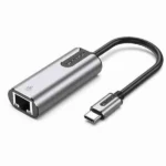 Vention USB-C Gigabit Adapter 10/100/1000Mbps Aluminum 0.15m