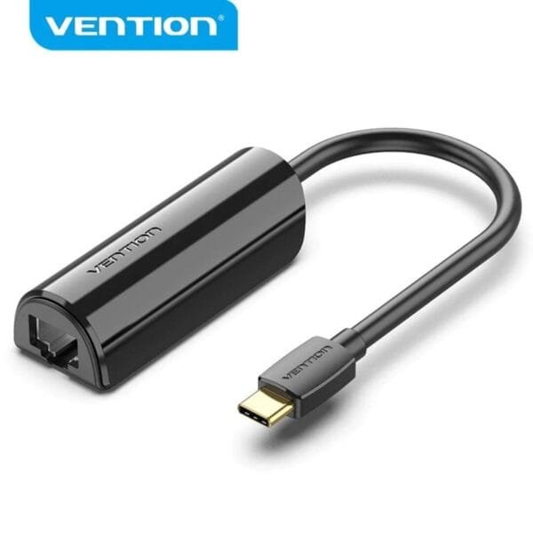 Vention USB-C to Gigabit Ethernet Adapter 1000Mbps 0.15M Black