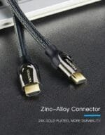 Vention VAA-B05-B100 4K HDMI 2.0 Cable 1M Nylon Braided VAA-B05-B100