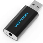 Vention VAB-S15-B USB External Sound Card Metal CTIA Adapter