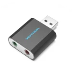 Vention VAB-S17-B USB External Sound Card Aluminum Alloy