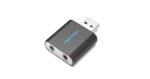 Vention VAB-S17-B USB External Sound Card Aluminum Alloy VAB-S17-B