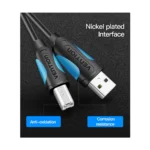 Vention VAS-A16 USB 2.0 A to B Printer Cable 3M Black VAS-A16-B300